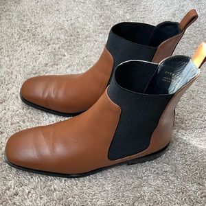 Everlane Italian square toe Chelsea boots NWOT